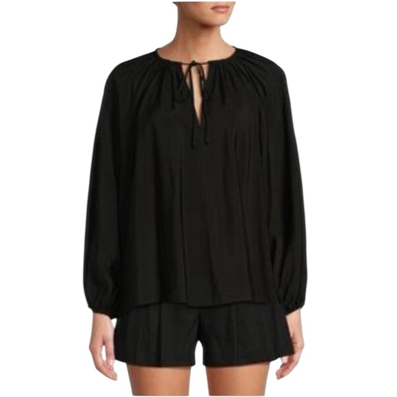 ANTONIO MELANI Tops - Antonio Melani Effie Long Sleeve V-Neck Blouse Size M